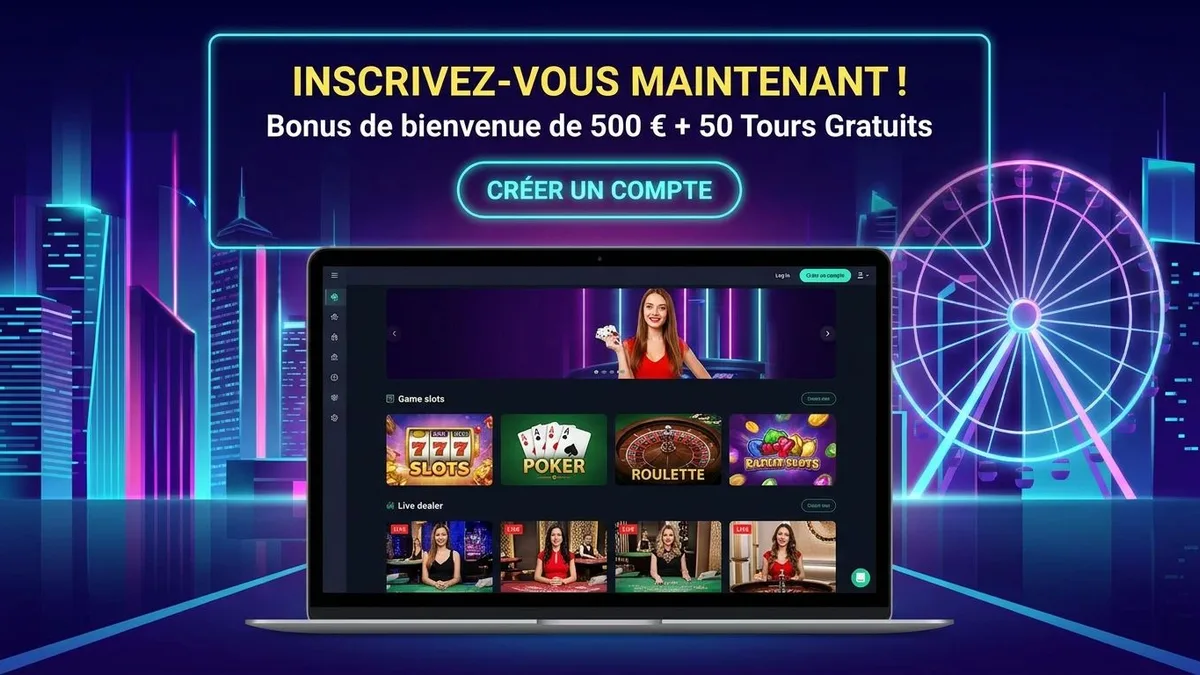 Inscription avec bonus